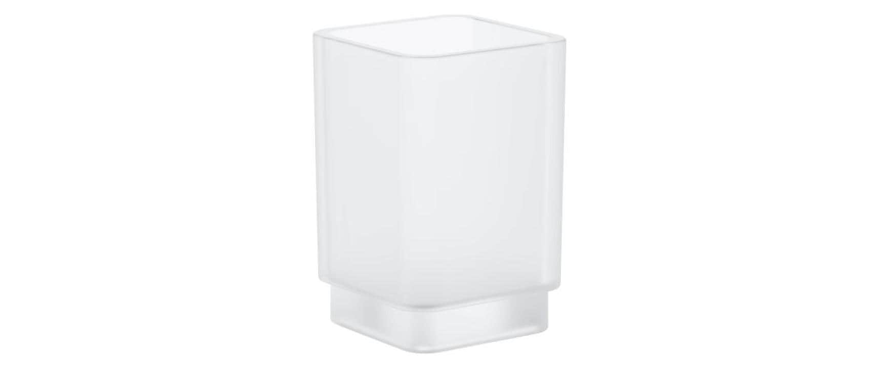 Zahnputzbecher Selection Cube Weiss mattZahnputzbecher Selection Cube