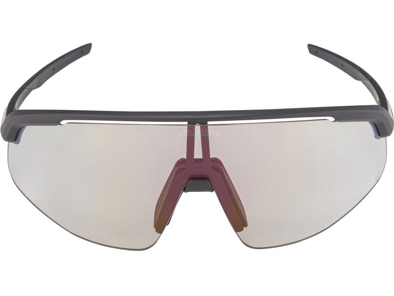 alpina Sportbrille Turbo Pro V - Schwarz matt Velobrille Cat. 0-3