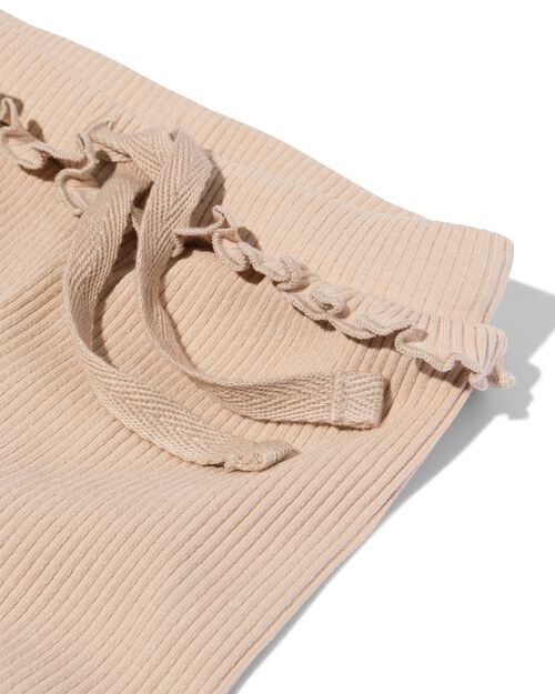 legging côtelé pour bébé sable