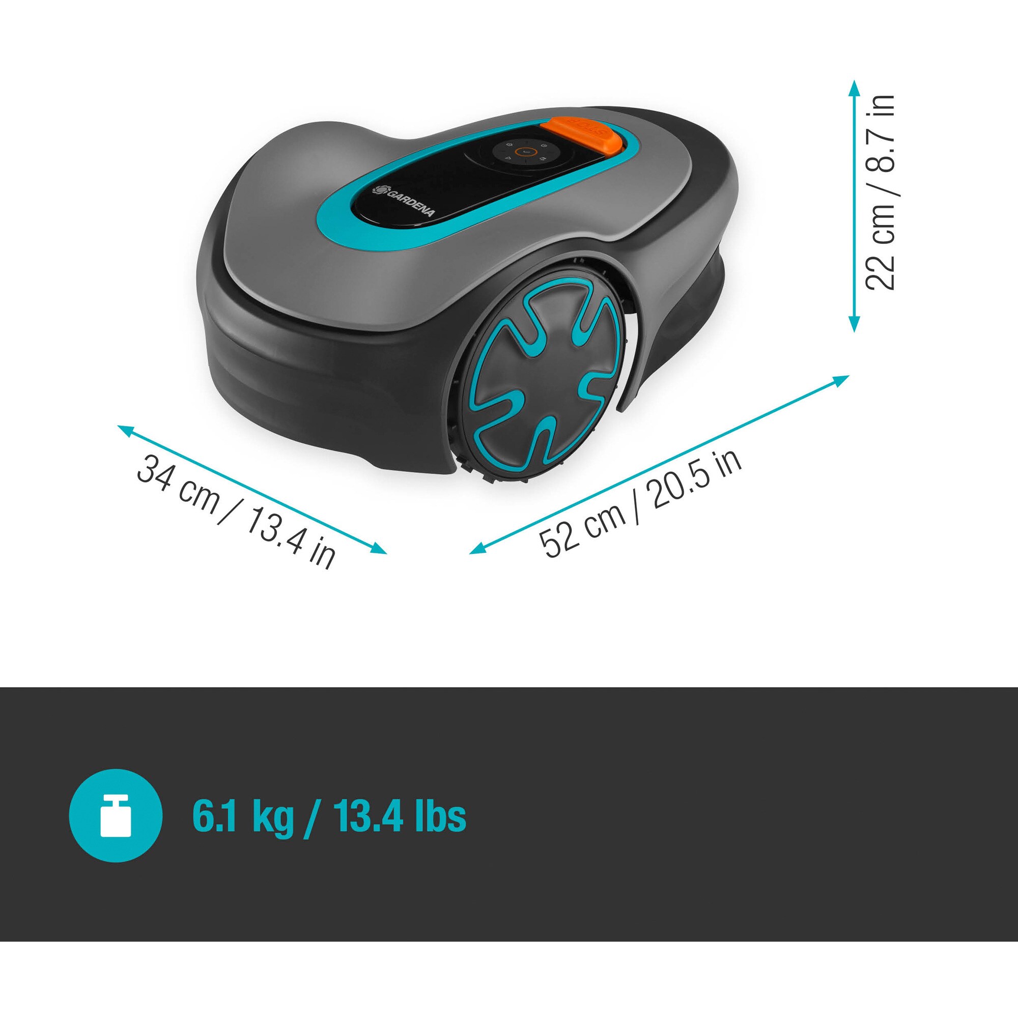 GARDENA Mähroboter Mähroboter SILENO minimo 250m²