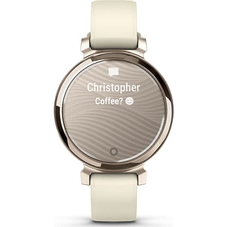 Garmin Lily 2 GPS Smartwatch - Cream Gold/Coconut