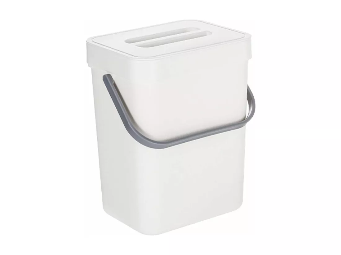 Poubelle de table BODEN Blanc Plastique recyclé 24.5cm