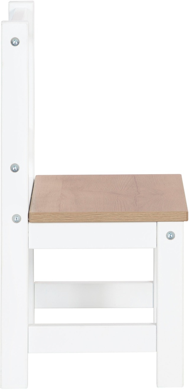 roba® Kindersitzgruppe »Woody, Holzdekor/weiss« 3 Stk. tlg.