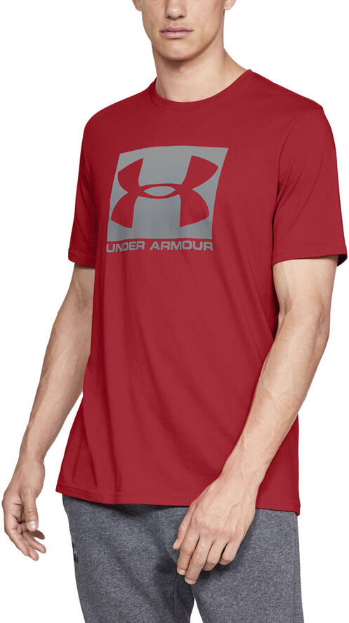 Under Armour Boxed Sportstyle Traenings T Shirt Rød