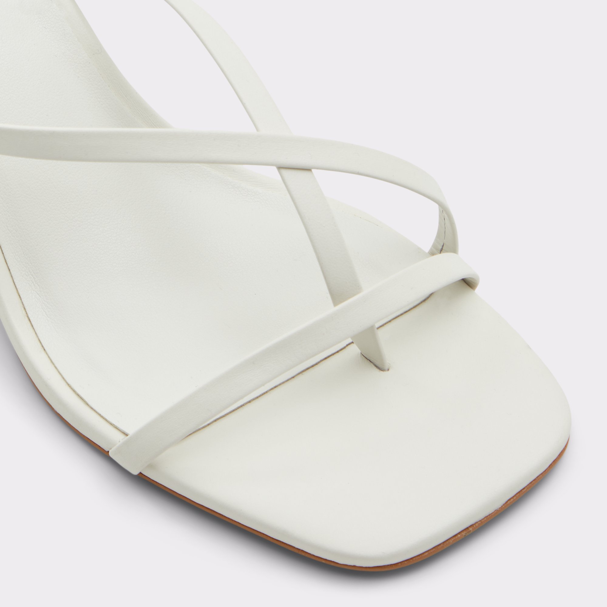 Adrauder White-Bone Women Strappy Sandals