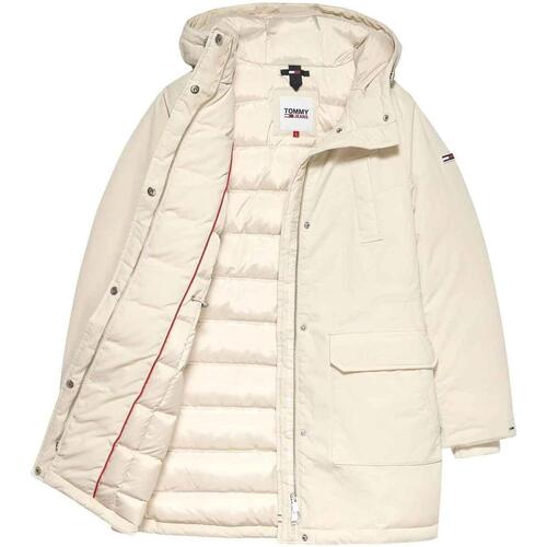 Tommy Jeans - TJW TECHNICAL DOWN PARKA Beige