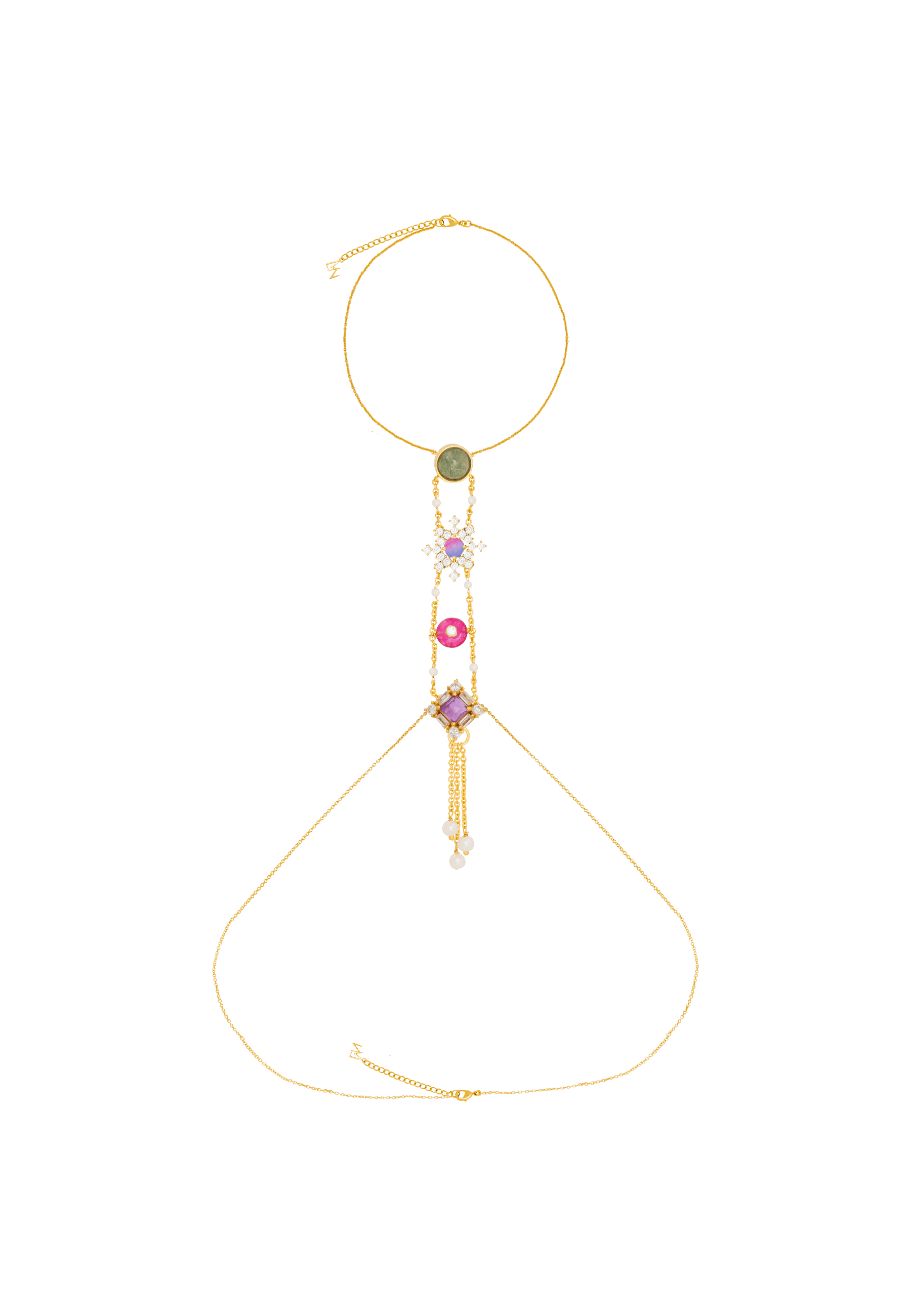 PLASTRON GALATEA MULTICOLORE - Plastron galatea multicolore | Multicolore