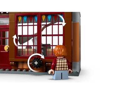 LEGO Zwik & Zwachtels Zwerkbalpaleis en ijssalon (76452)