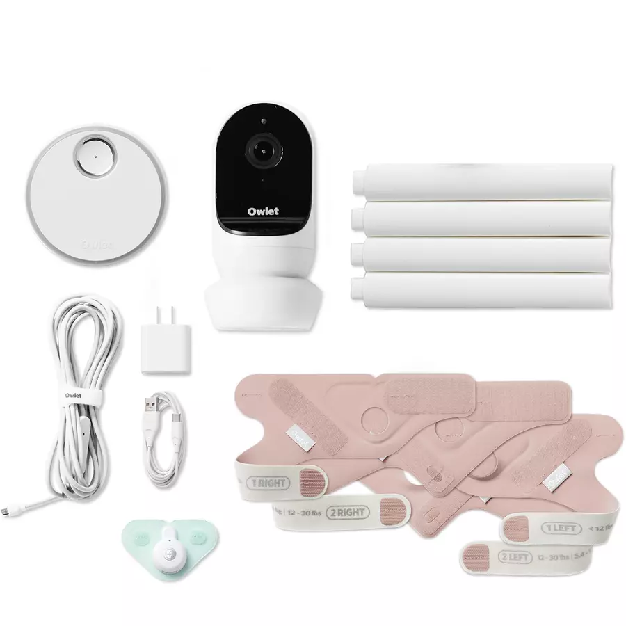 Owlet Monitor Duo Smart Sock 3 und Camera 2 edelrosa