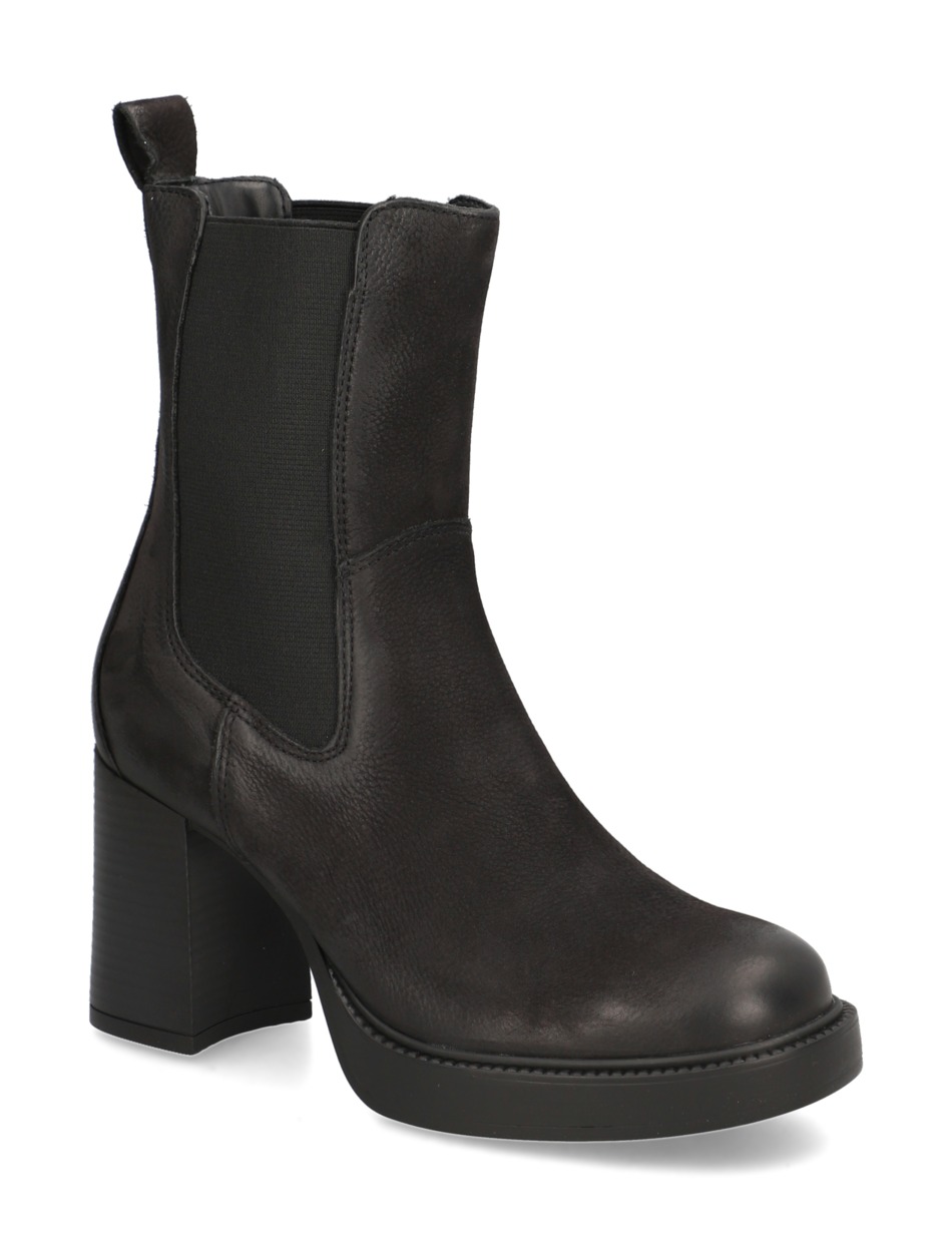 Glattleder Stiefelette