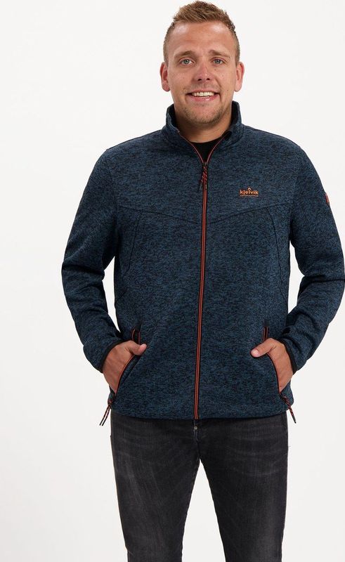 Kjelvik - Outdoorvest Toni - Blauw - Heren Vest - Maat 4XL
