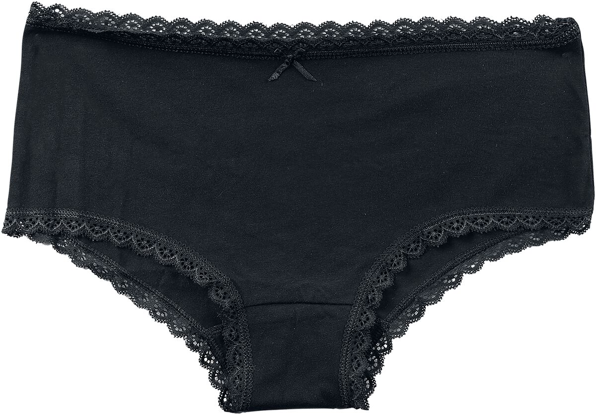 Lot de 3 culottes avec imprimé sorcière | Gothicana by EMP Lot de culottes