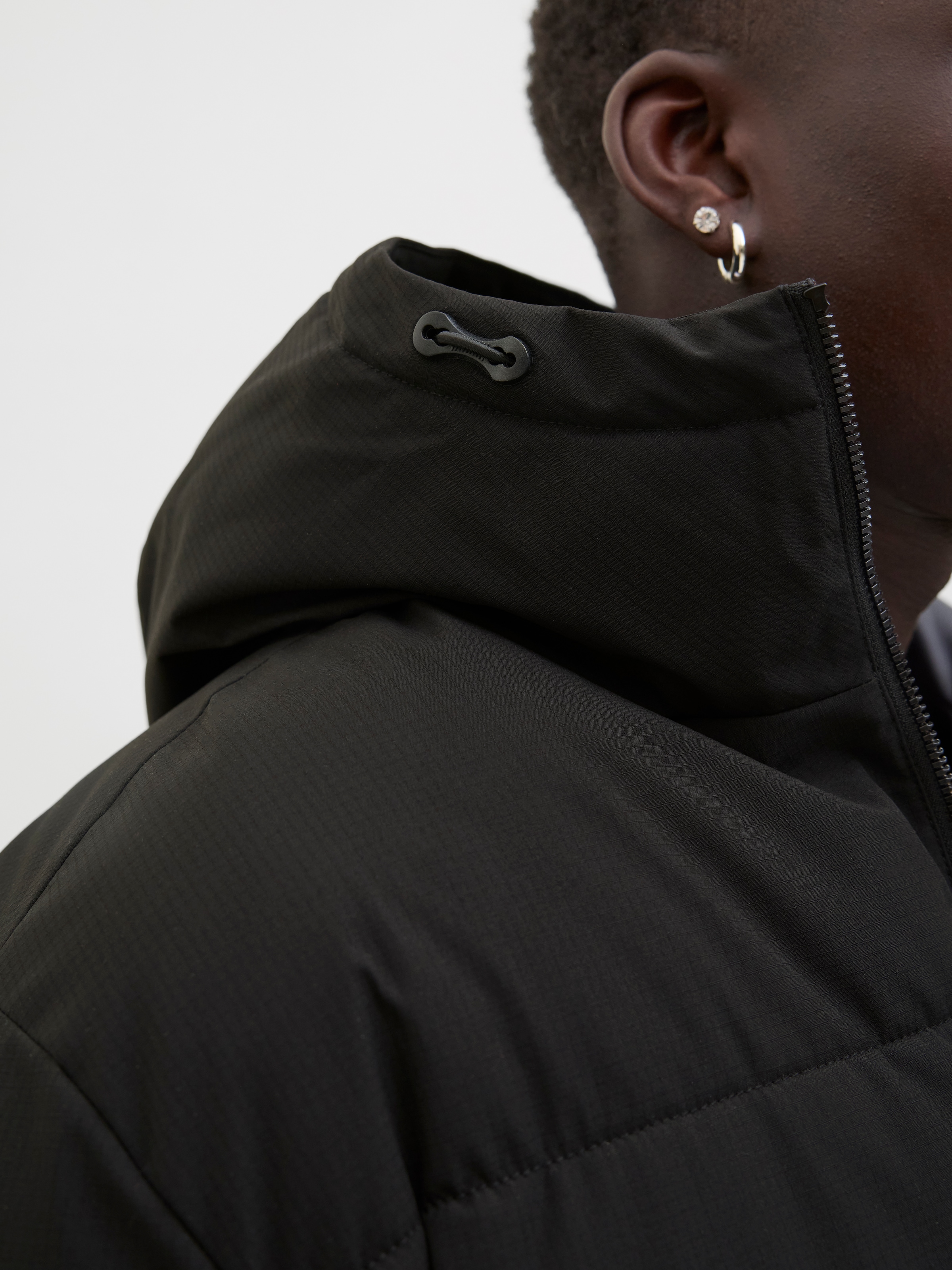 Jack & Jones PlusSize Steppjacke »JJGLOBAL PUFFER JACKET PLS« mit Kapuze
