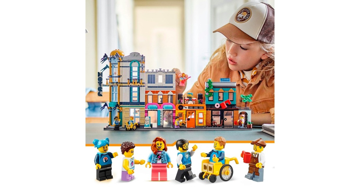 LEGO Creator 3-in-1 - Hoofdstraat Constructiespeelgoed  (31141)
