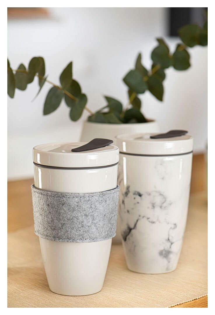 like. Becher COFFEE TO GO MARMORY 350 ml