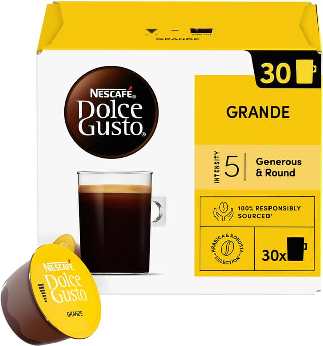NESCAFÉ Dolce Gusto Grande kaffekapsler (30 stk.)