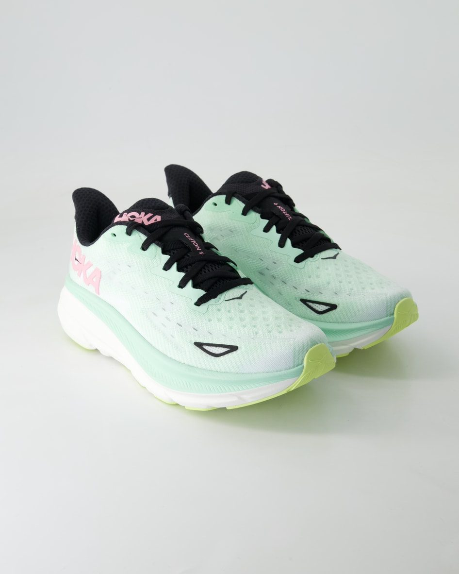 Hoka W Clifton 9 Sportschuhe in Grün