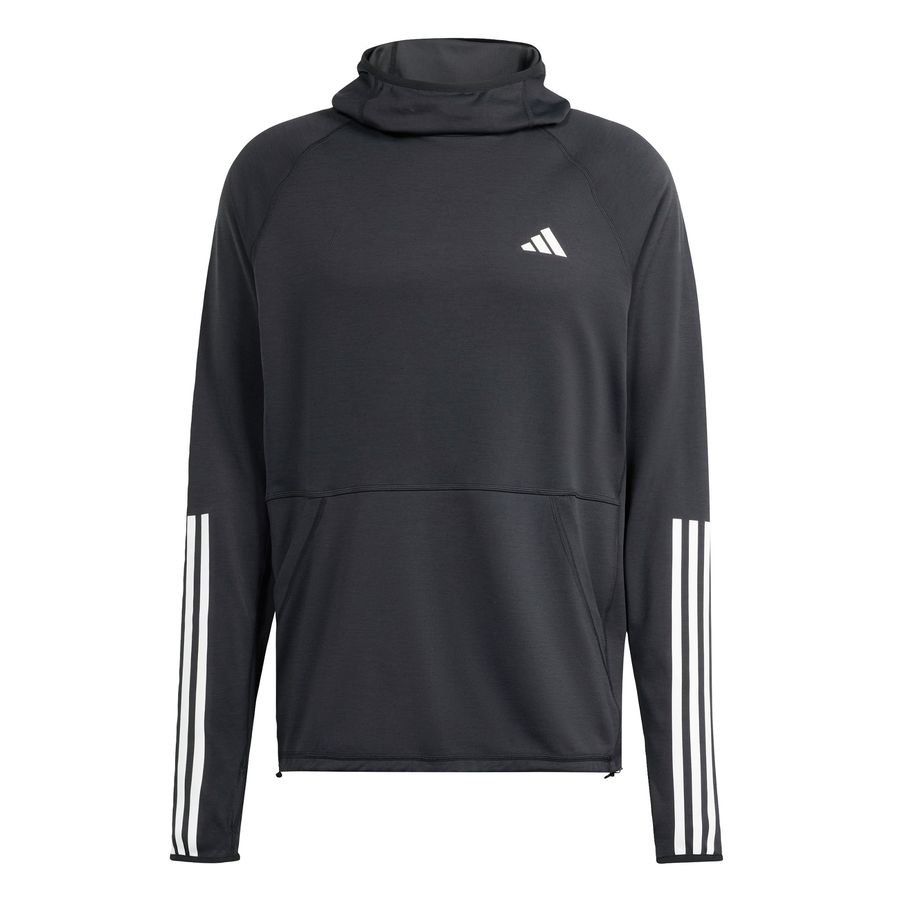 Adidas Sweat-shirt à capuche Own the Run 3 bandes