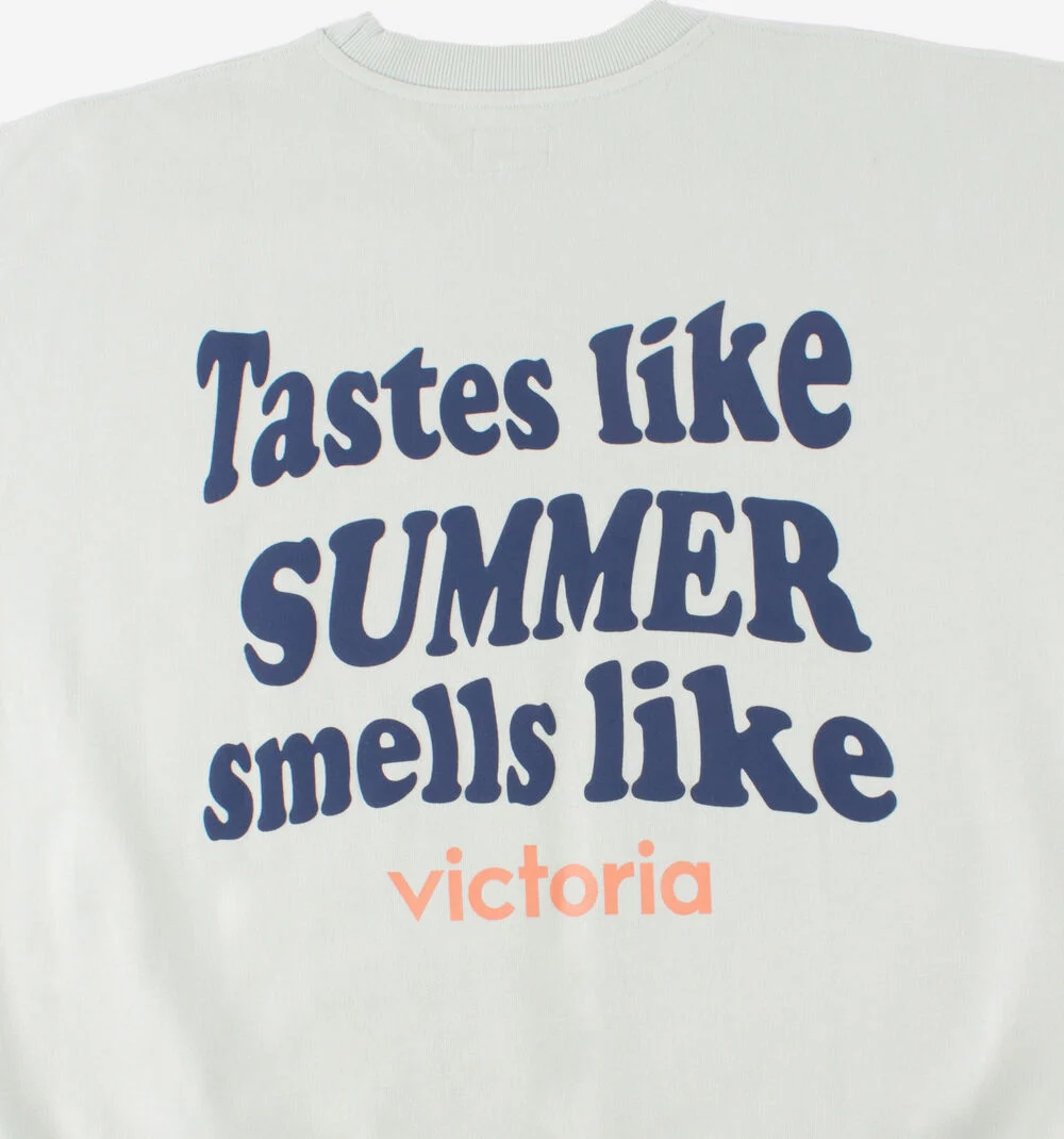 SWEAT-SHIRT COTON TEXTEMELON