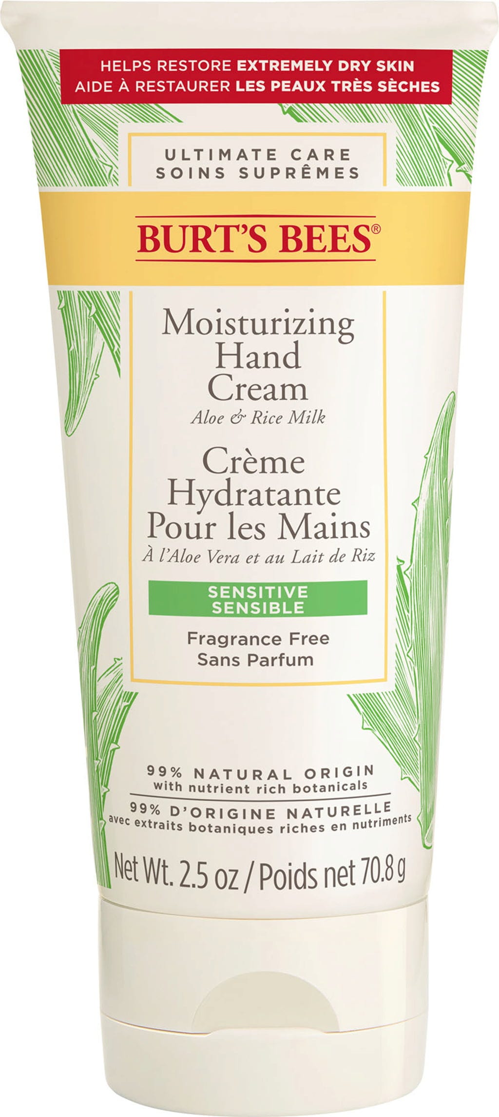 Burt's Bees  Sensitive Moisturizing Hand Cream, 71 g