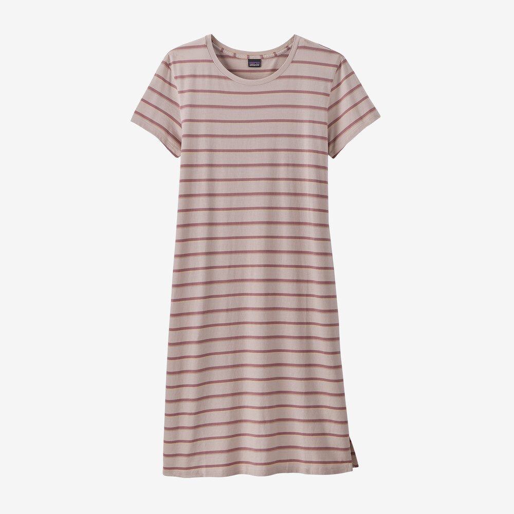 T-Shirt-Kleid aus regenerativer, biozertifizierter Baumwolle für Damen