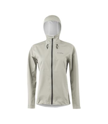 LöfflerHODDED JACKET CF WPM-PROTECT - natur