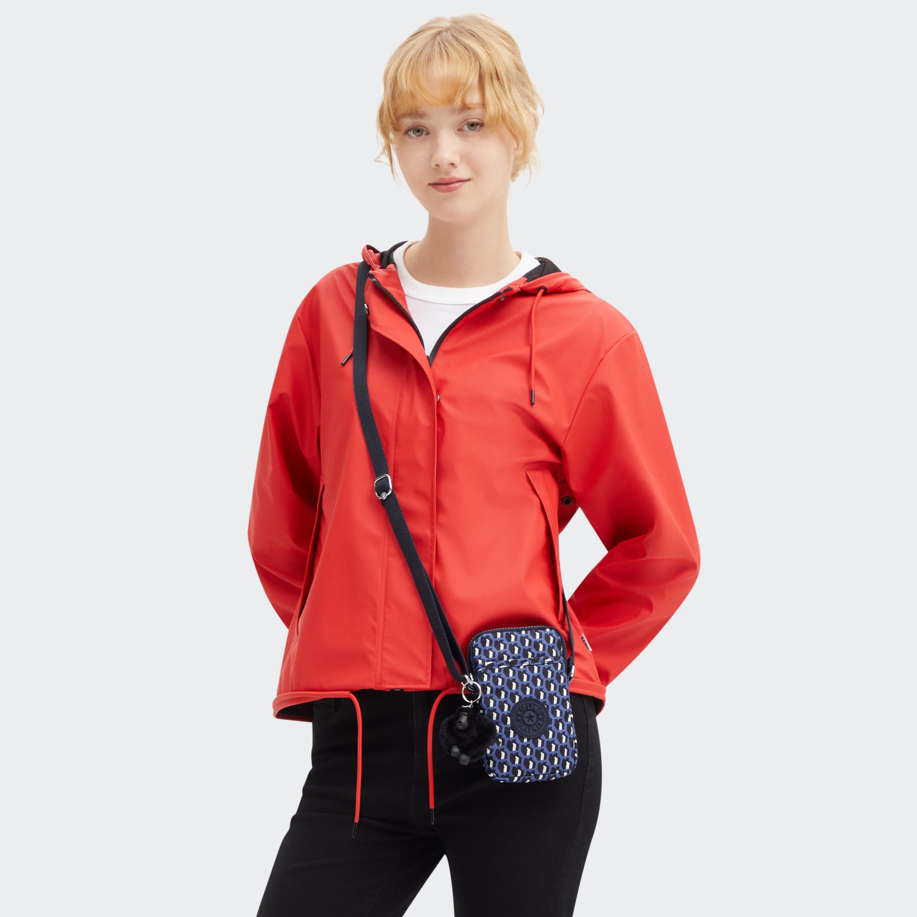 TALLY Sac pour Téléphone avec Bandoulière Ajustable - 3D K Blue
