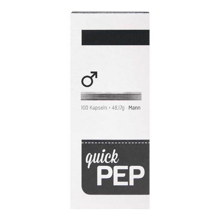 Quickpep Mann Kapseln, 100 St