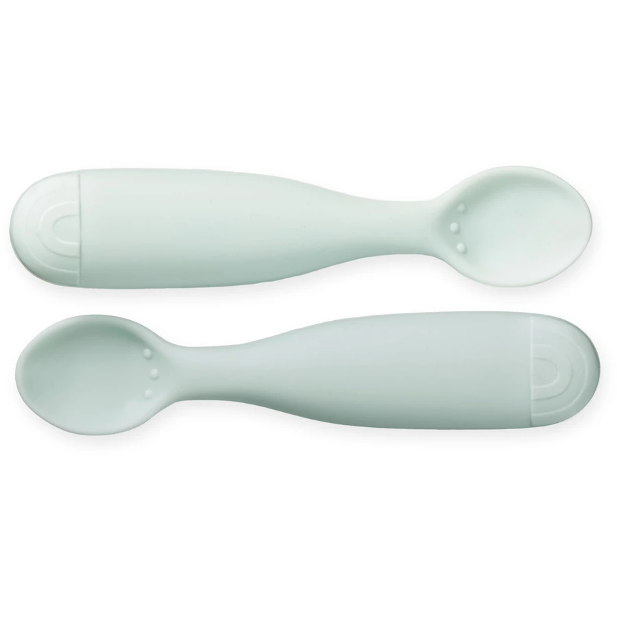 Cam Cam® COPENHAGEN Silikonlöffel Regenbogen, Bllue Mix, 2er Pack