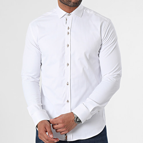 Chemise Manches Longues Blanc
