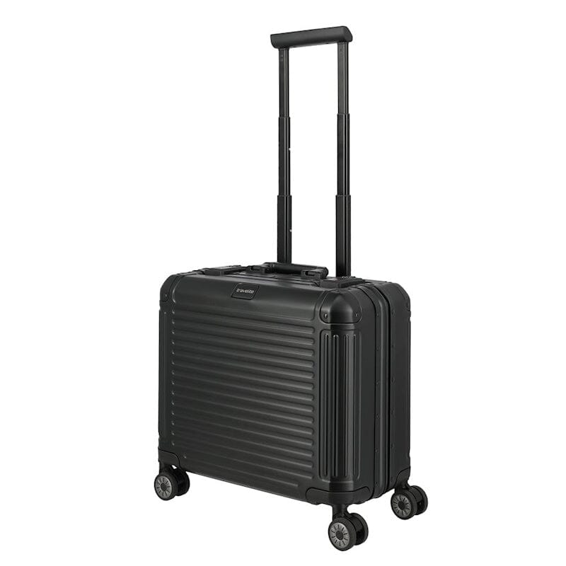 Travelite Next 4W Business Trolley Aluminium Black