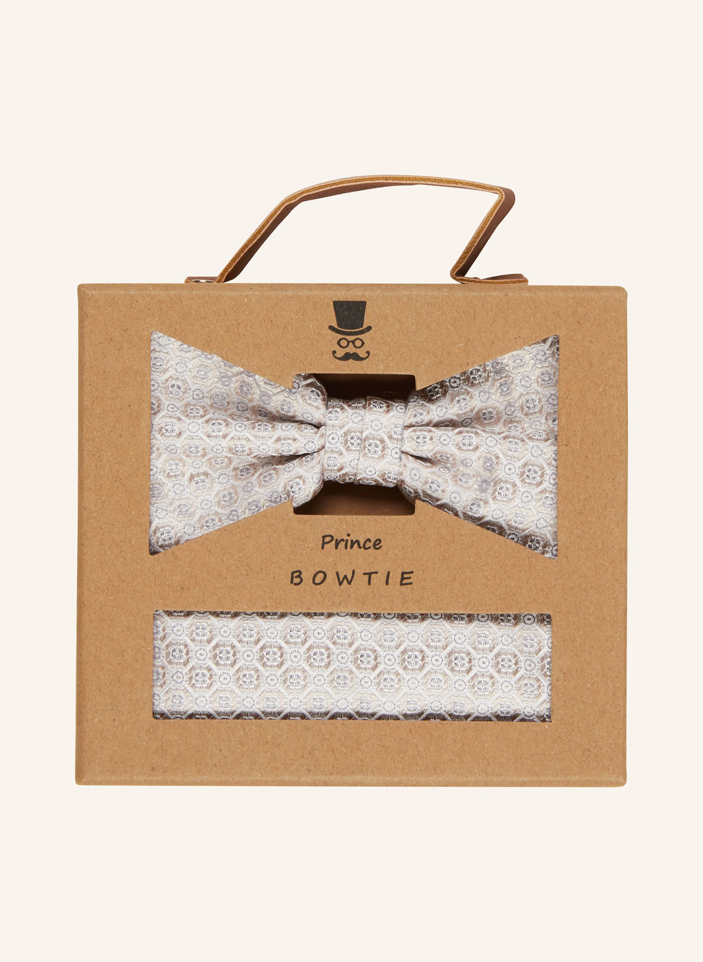 Prince BOWTIE Set: Fliege und Einstecktuch