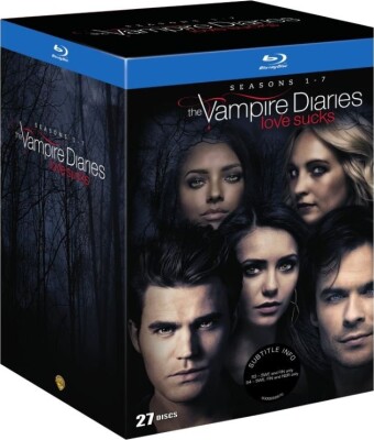 The Vampire Diaries Sæson 1-7 - Blu-Ray