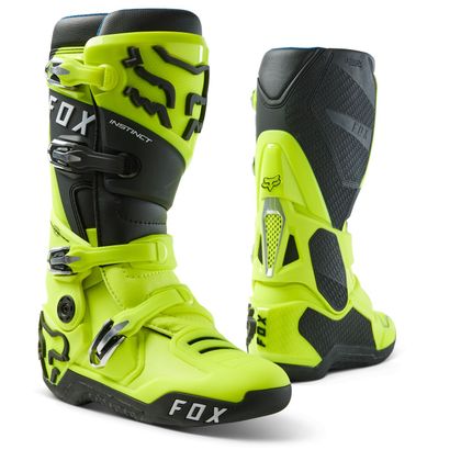 Bottes cross Fox INSTINCT 2.0 2024 - Jaune / Noir