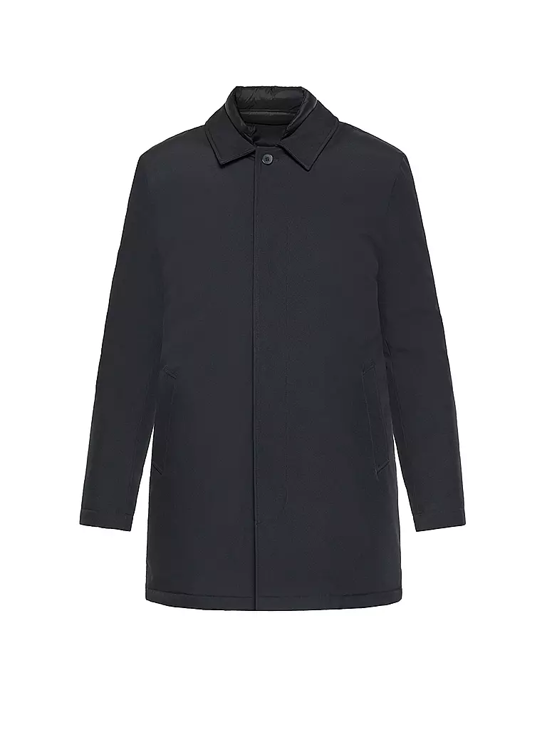 KNOWLEDGE COTTON APPAREL Mantel CLIMATE SHELL schwarz