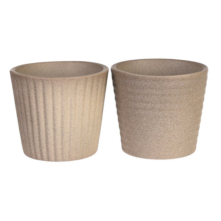 taupe, ⌀ 7 x H 6 cm, Variante nicht frei wählbar
