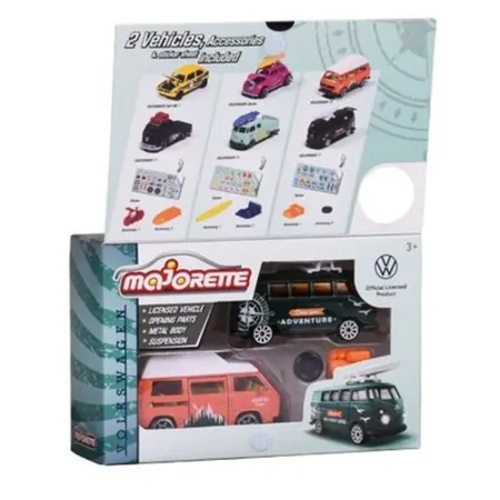 Majorette VW The Originals 2er Set, 3-fach sortiert