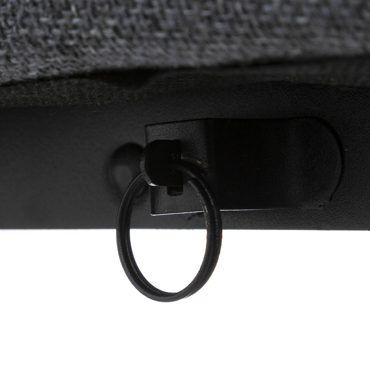 TABOURET PLIANT CONFORT GRIS
