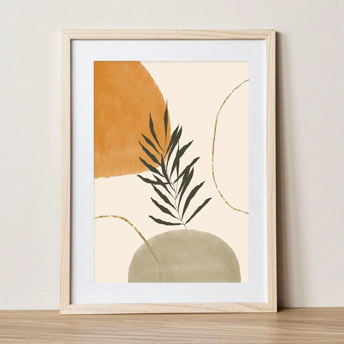 Nature Botanical Art Poster | Minimalist Wall Print
