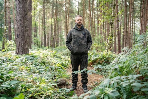 Sweat à capuche Nash ZT Wind Chill Camo pour la pêche