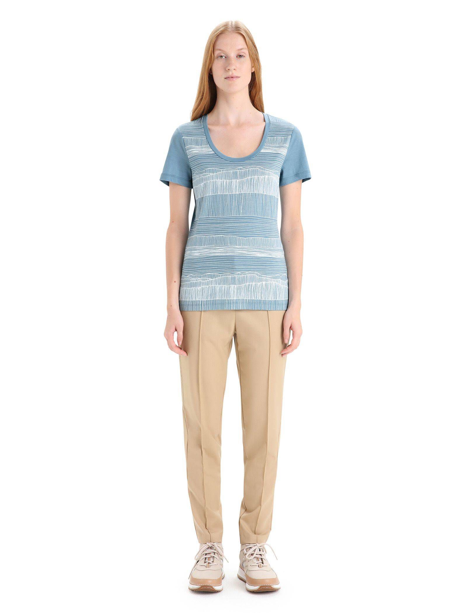 Icebreaker| Damen T-Shirt TECH LITE 2 aus Wolle