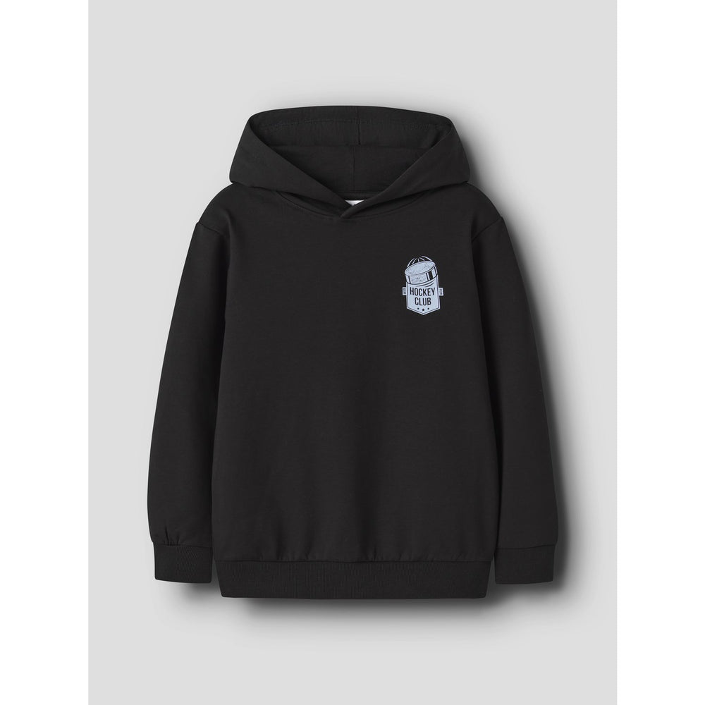 Køb Name It Black Club Nkmvugo Ls Nreg Sweat Wh Bru