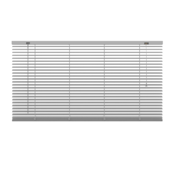 KARWEI aluminium jaloezie 25 mm zilver (kleurnr. 221) 140x180 cm (bxh)