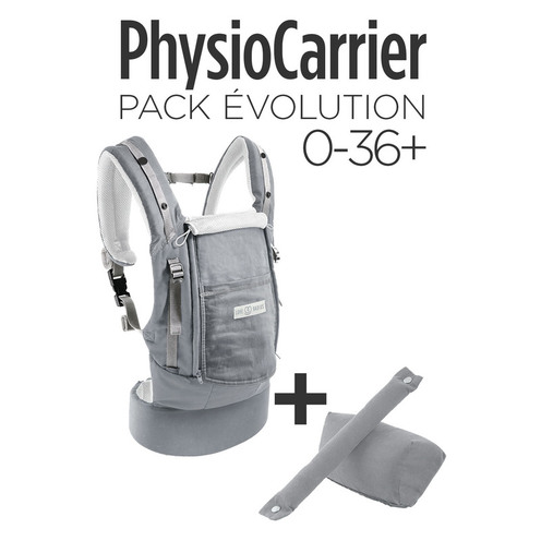 Porte-bébé PhysioCarrier + pack accessoires Tout éléphant - LOVE RADIUS