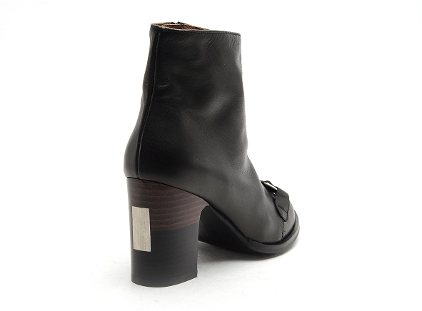 Nemonic boots bottine talons femme 2340 noir