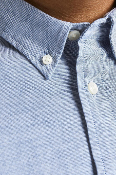 Jack & Jones blauwe heren overhemd