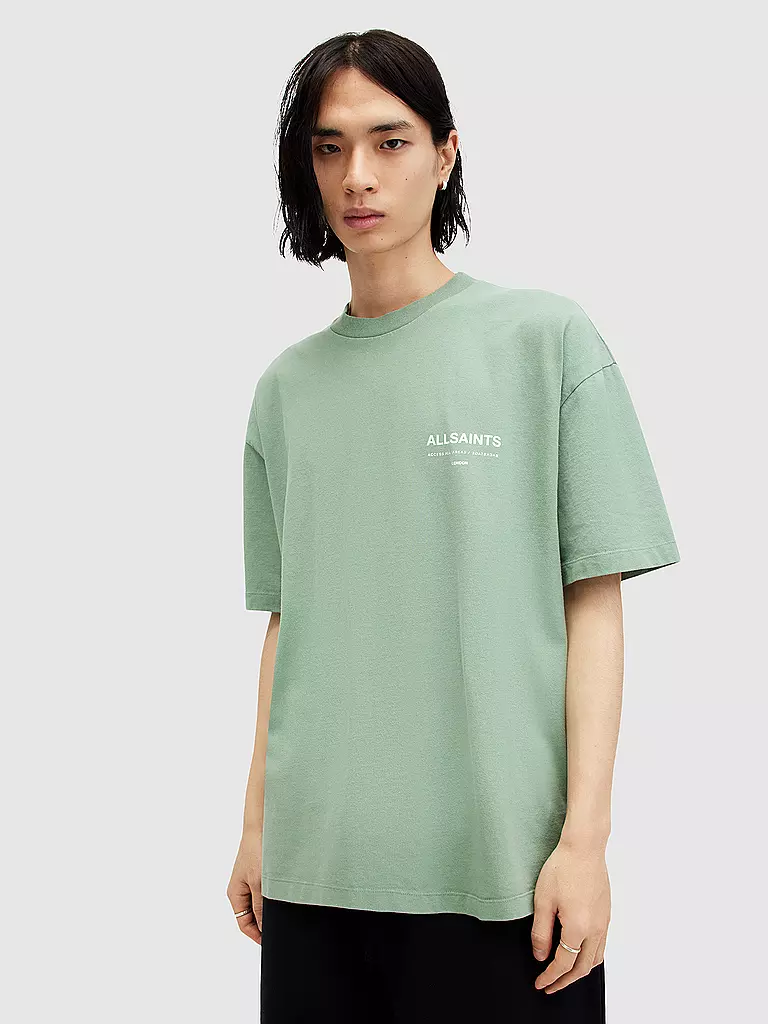ALLSAINTS T-Shirt ACCESS hellgrün