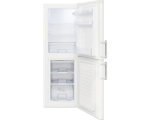Amica KGC 384 110 W koel-vriescombinatie, afmetingen (B x H x D): 52 x 148 x 59 cm, koelvak: 93 l, vriesvak: 45 l