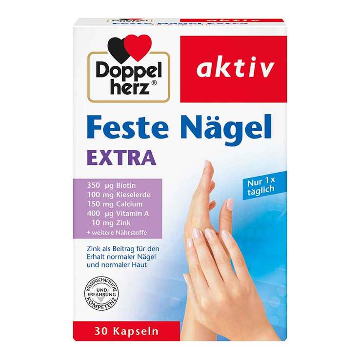 Doppelherz Feste Nägel Extra Kapseln, 30 St