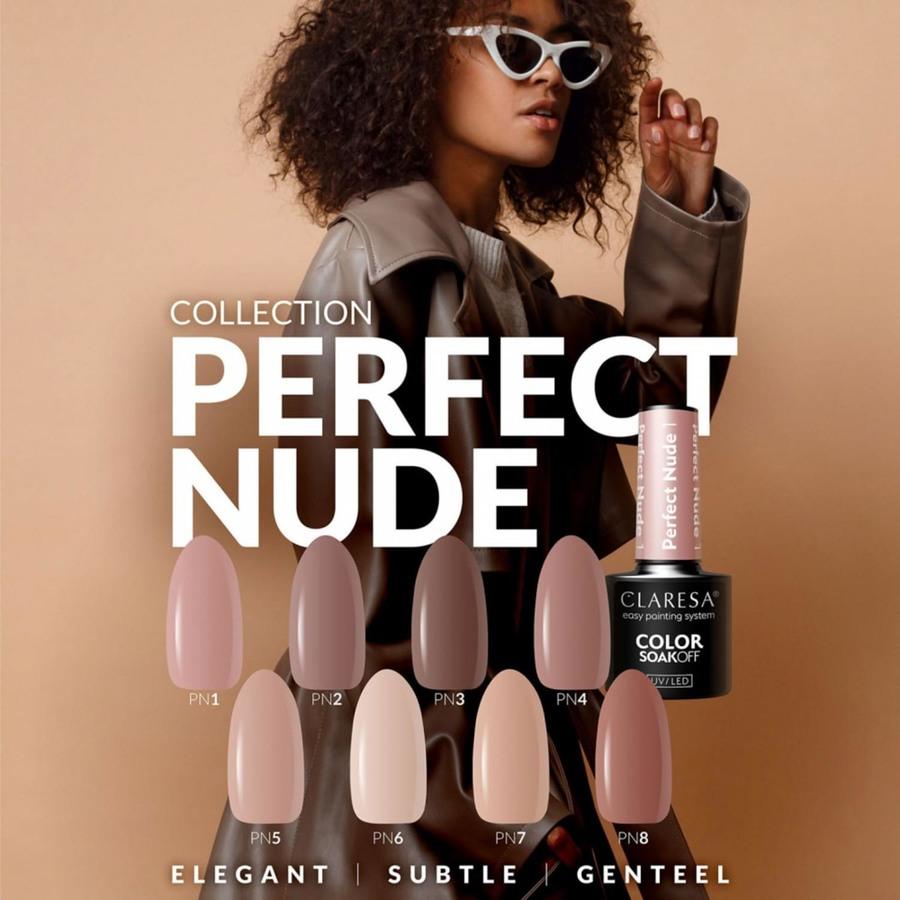 Claresa Nail Polish Hybrid Soak Off Perfect Nude 06 5ml